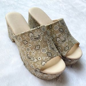 Anthropologie platform sandal